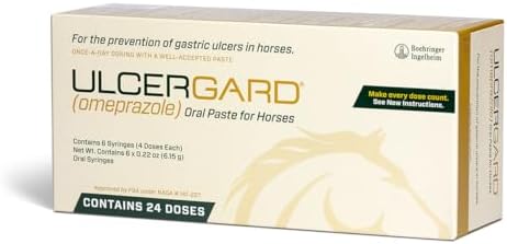 6 Pack Ulcergard (Omeprazole) Oral Paste Syringe (13.68 Gm)
