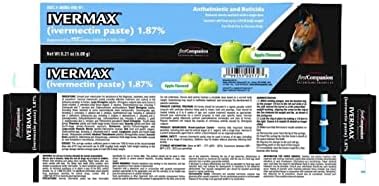 Ivermax (ivermectin Paste) 1.87% for Oral Use in Horses Only - 4 Pack